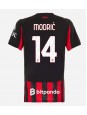 Ženski Nogometna dresi replika AC Milan Luka Modric #14 Domači 2025-26 Kratek rokav